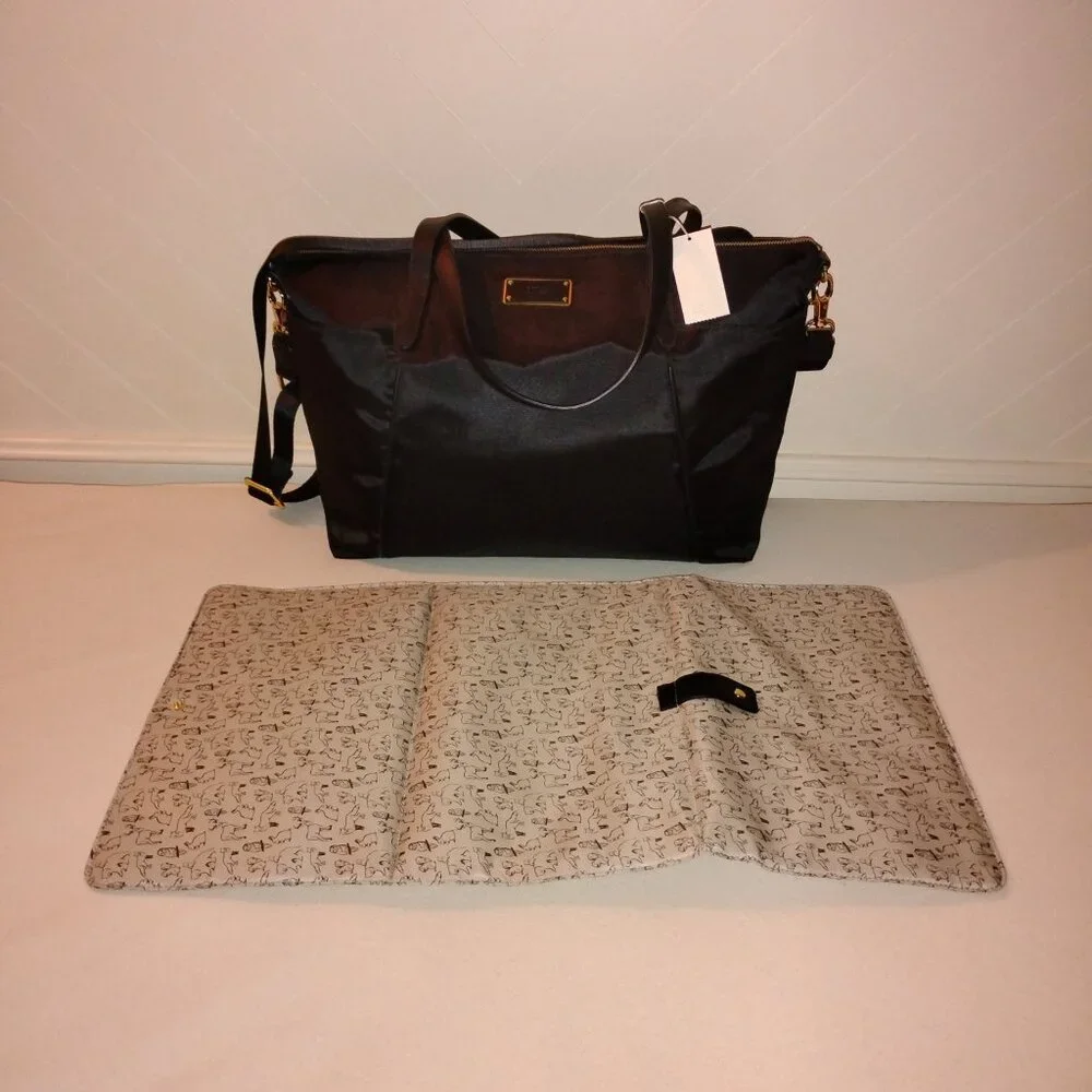 UGG Australia Black Lara Baby Bag